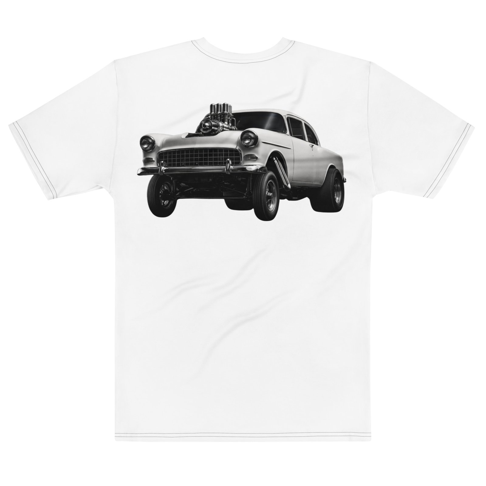 Męska koszulka z grafiką klasycznego samochodu Muscle Car – Auto-Moto| Zarn.pl Męska koszulka z grafiką klasycznego samochodu Muscle Car – Auto-Moto - obrazek 3