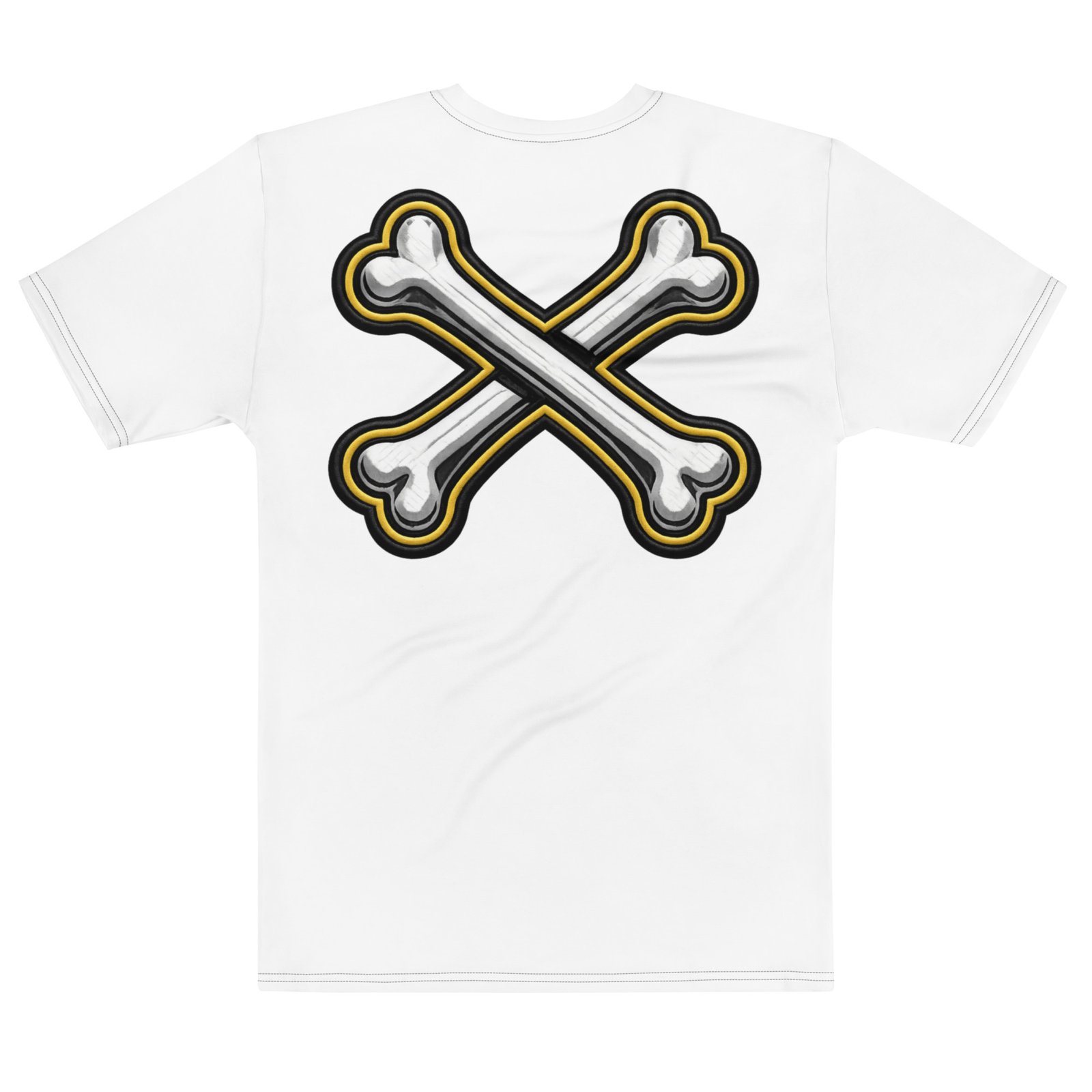 Męska koszulka „Cross Bones” – koszulka męska z grafiką skrzyżowanych kości| Zarn.pl Męska koszulka „Cross Bones” – koszulka męska z grafiką skrzyżowanych kości - obrazek 3