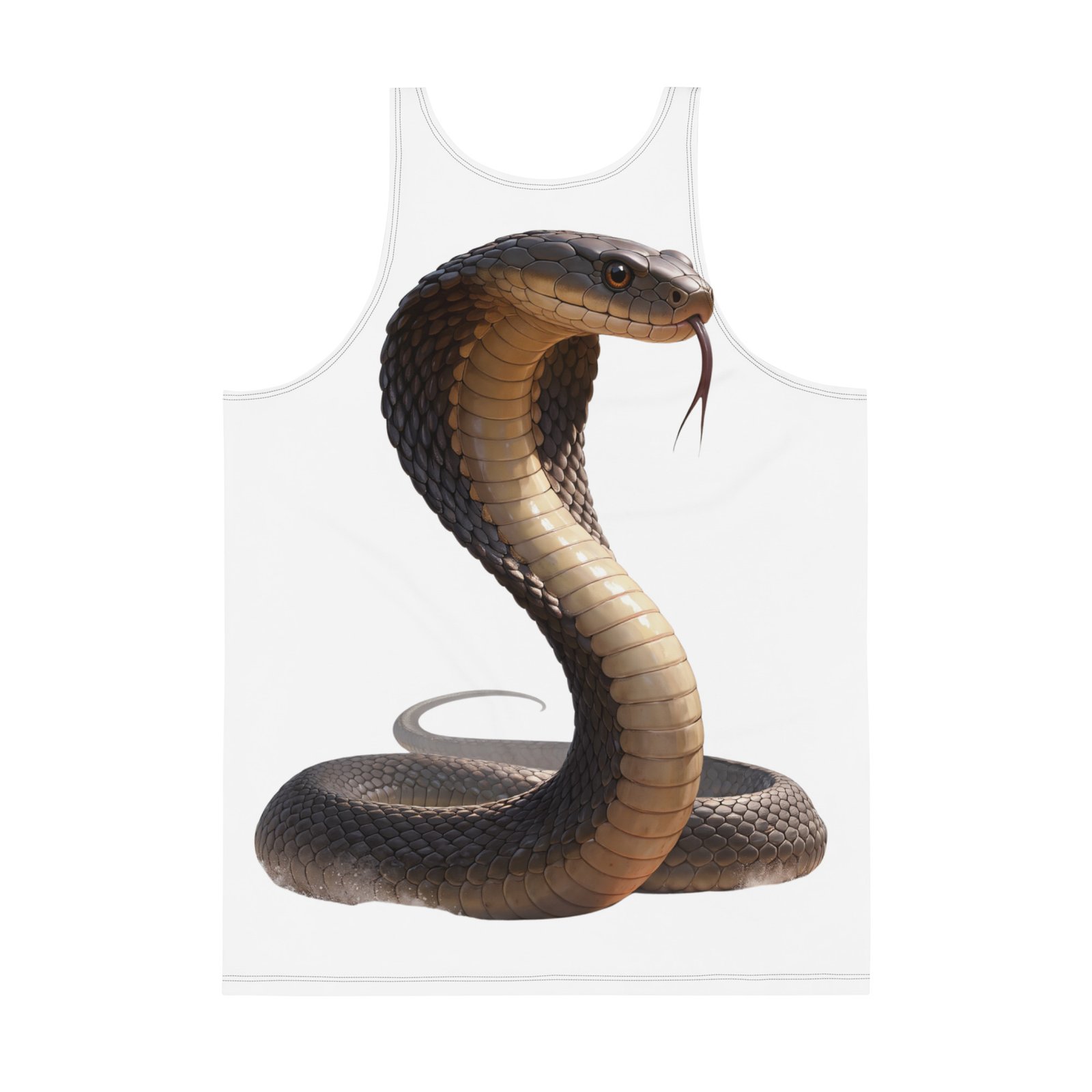 Męski tank top Kobra – koszulka męska bez rękawów z kobrą| Zarn.pl Męski tank top Kobra – koszulka męska bez rękawów z kobrą - obrazek 3