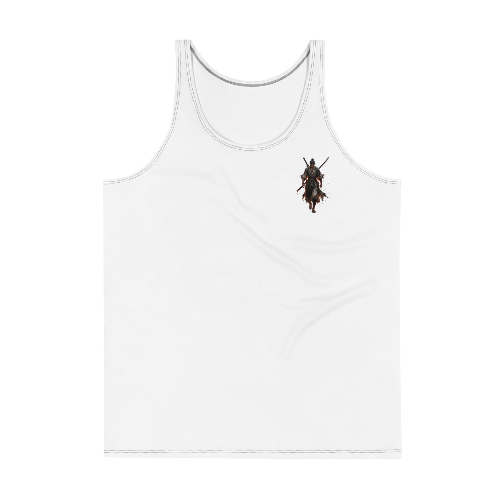 Męski tank top Samuraj – koszulka męska bez rękawów z wojownikiem samurajem| Zarn.pl Męski tank top Samuraj – koszulka męska bez rękawów z wojownikiem samurajem - obrazek 2