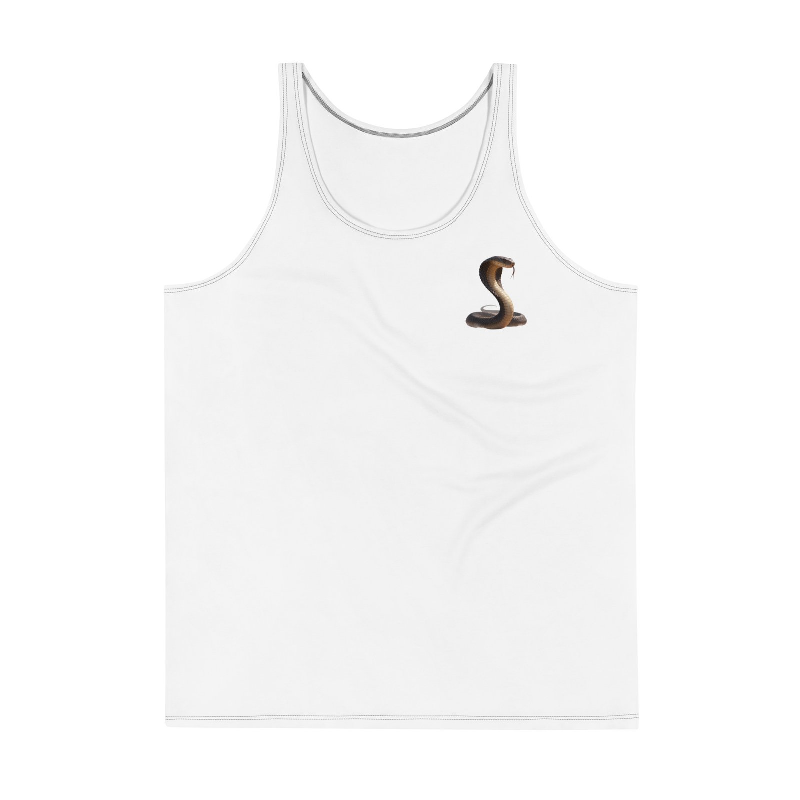 Męski tank top Kobra – koszulka męska bez rękawów z kobrą| Zarn.pl Męski tank top Kobra – koszulka męska bez rękawów z kobrą - obrazek 2