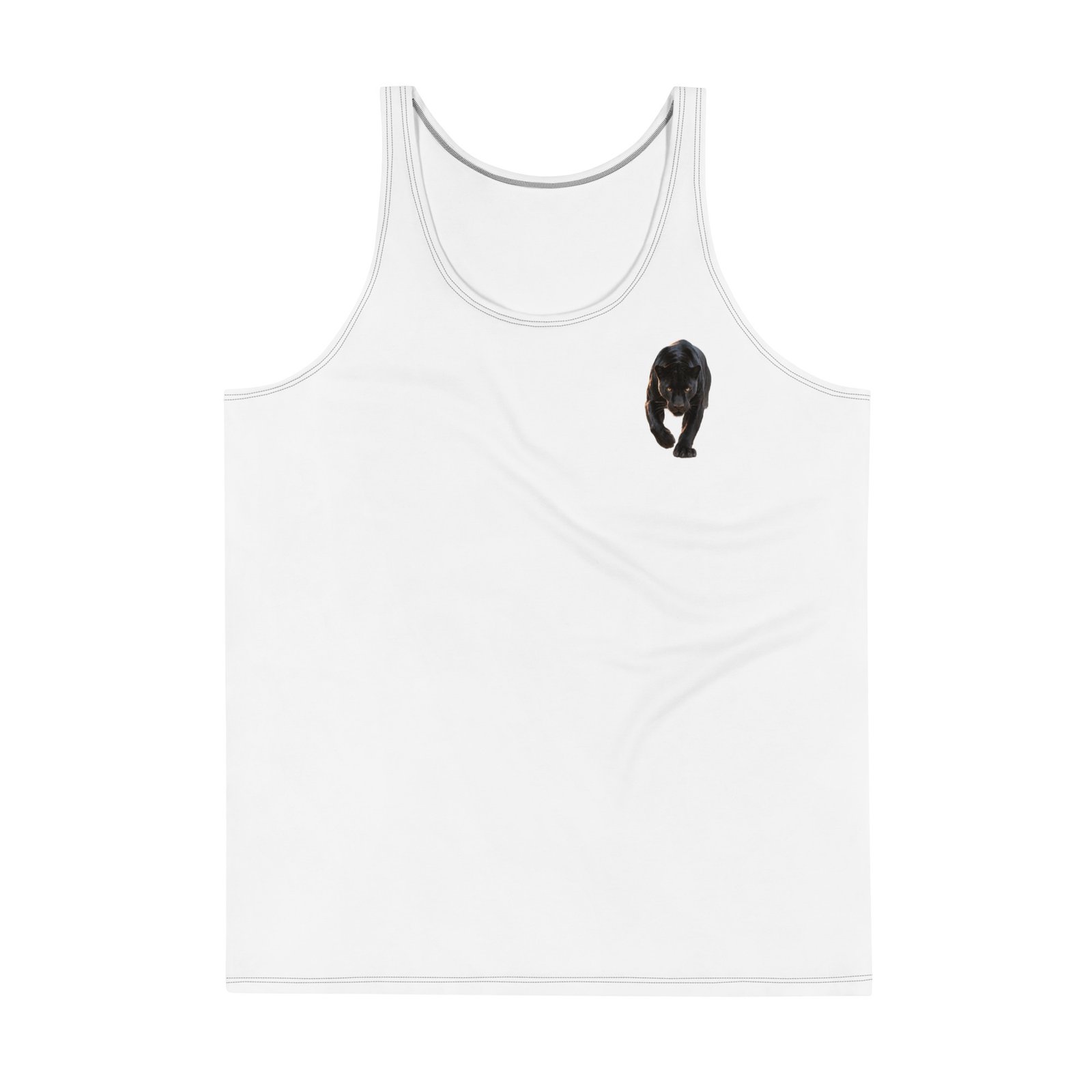 Męski tank top Czarna Pantera – koszulka męska bez rękawów z czarną panterą| Zarn.pl Męski tank top Czarna Pantera – koszulka męska bez rękawów z czarną panterą - obrazek 2