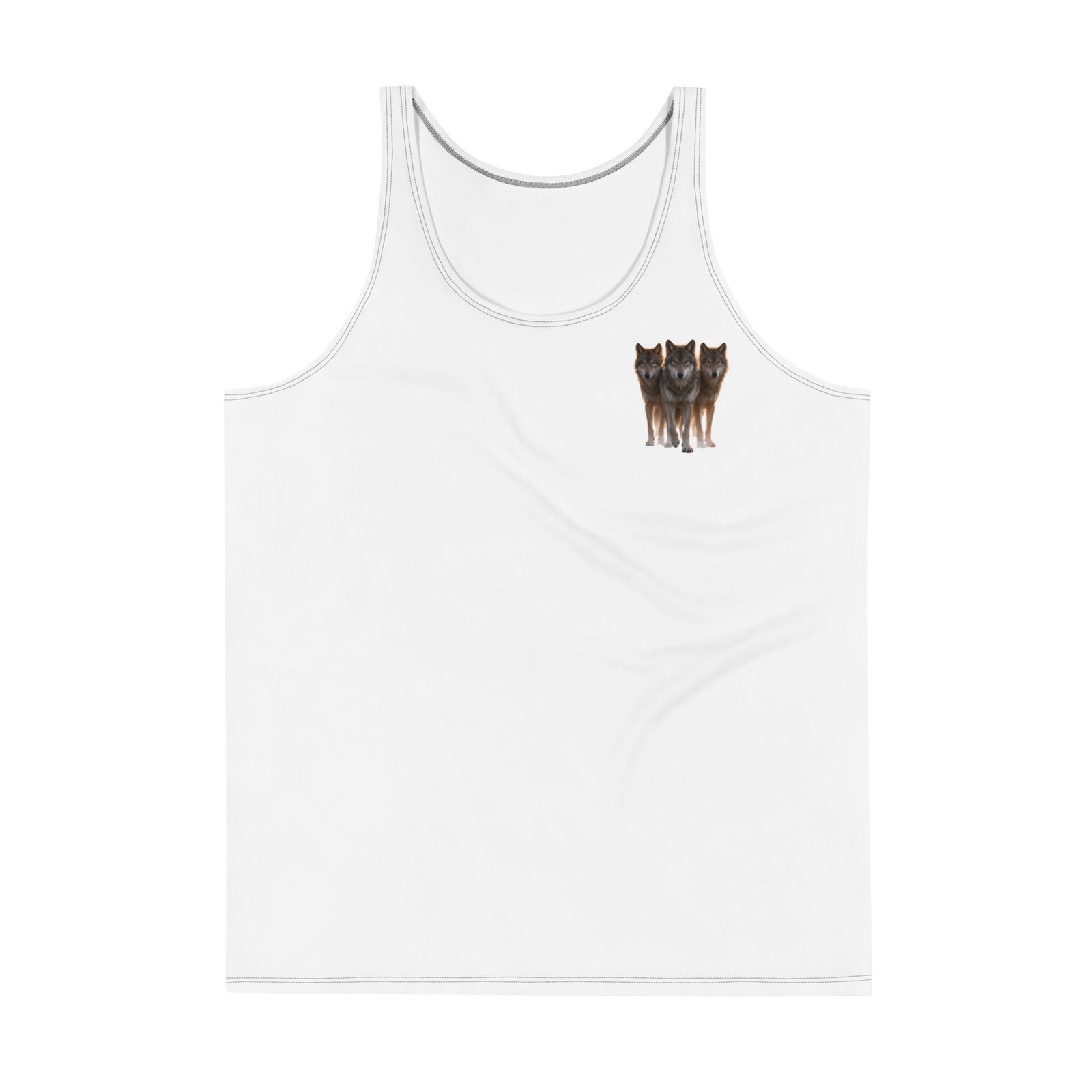 Męski tank top Wilcze Bractwo – koszulka męska bez rękawów z wilkami| Zarn.pl Męski tank top Wilcze Bractwo – koszulka męska bez rękawów z wilkami - obrazek 2