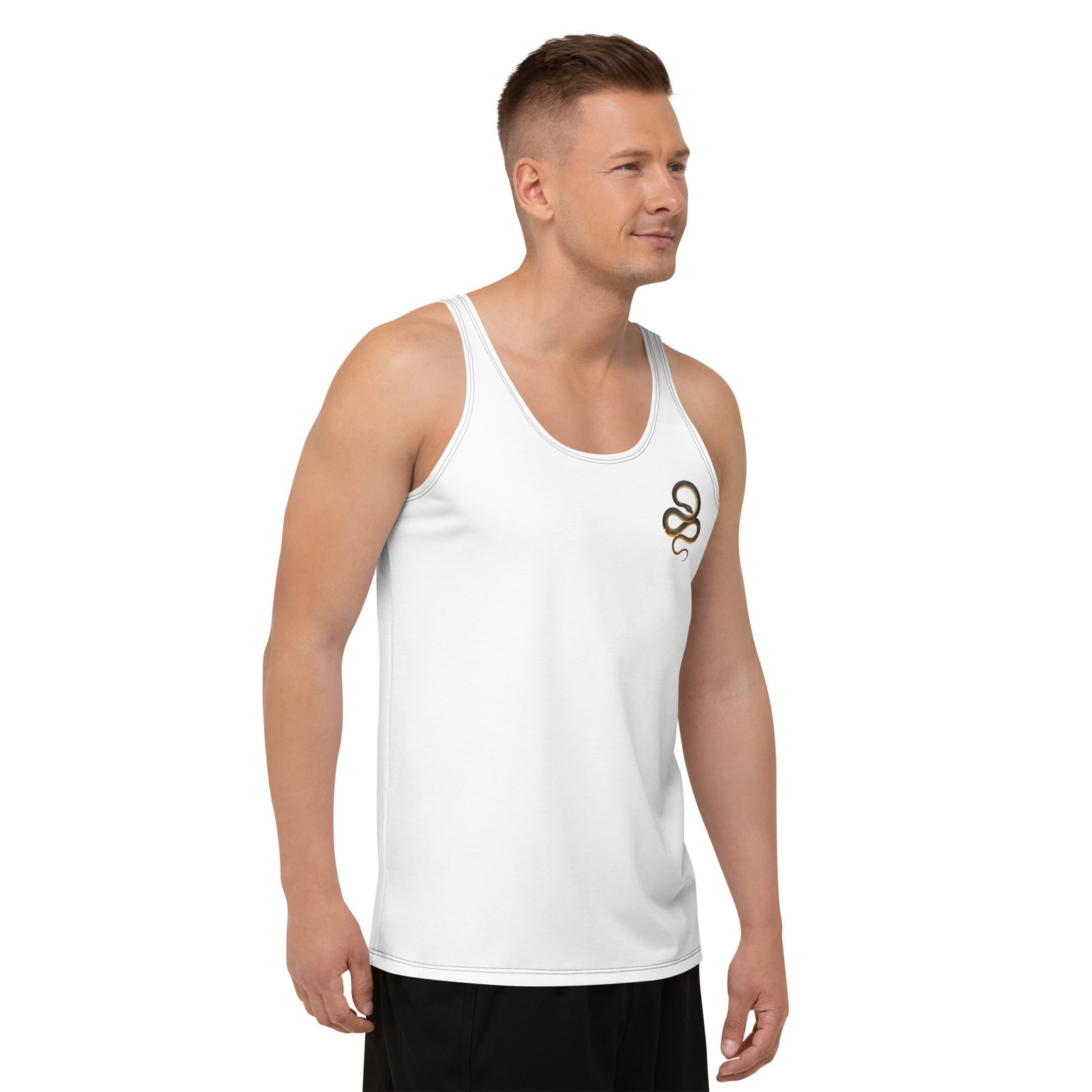 Męski tank top Wąż Nieskończoności – koszulka męska bez rękawów z wężem| Zarn.pl Męski tank top Wąż Nieskończoności – koszulka męska bez rękawów z wężem - obrazek 6