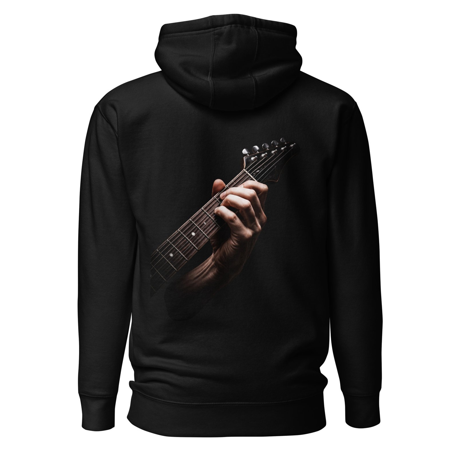 Męska bluza z kapturem „Gitarowy Akord” – bluza męska dla gitarzysty| Zarn.pl Męska bluza z kapturem „Gitarowy Akord” – bluza męska dla gitarzysty - obrazek 2
