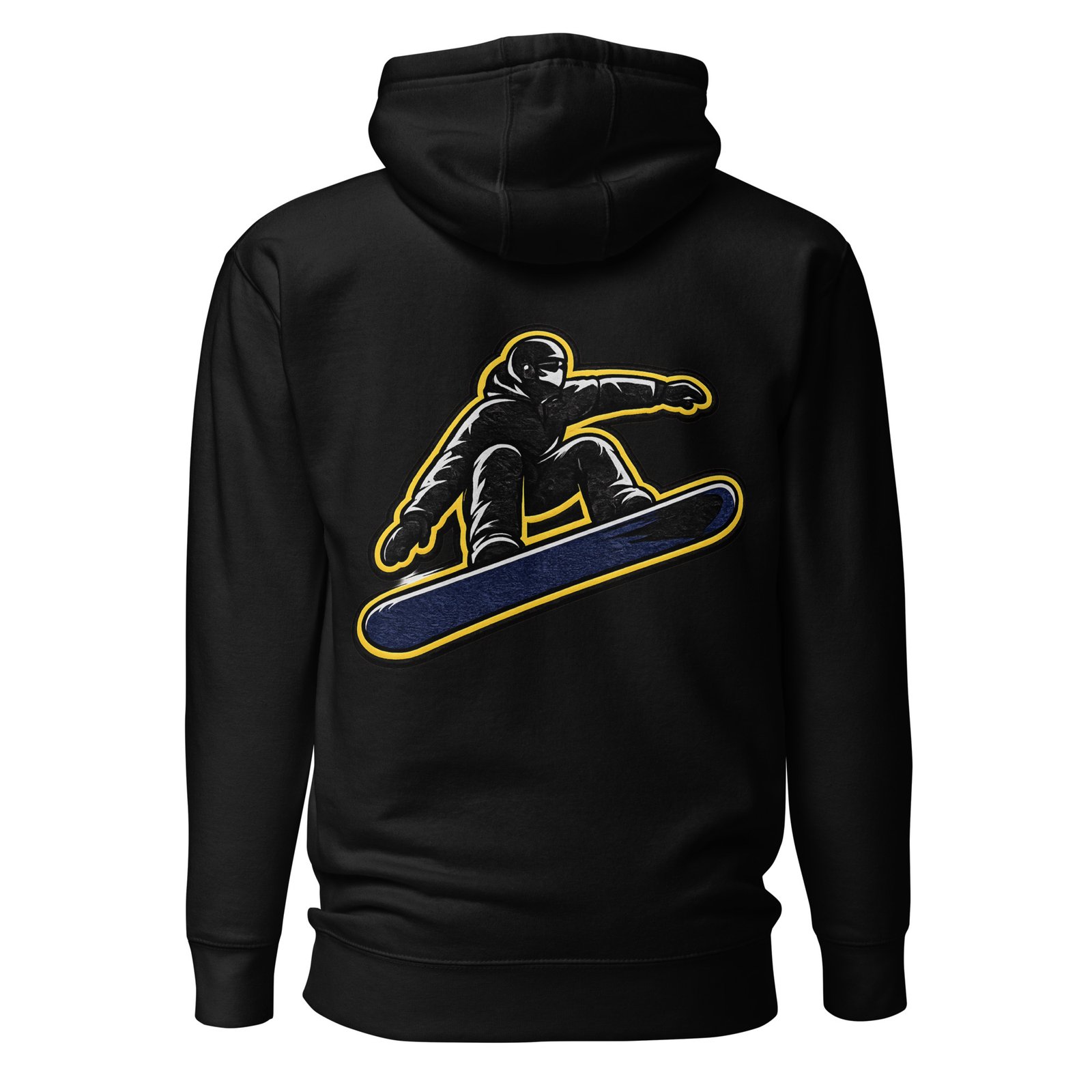 Męska bluza z kapturem Snowboarder w Skoku – bluza męska snowboard streetwear| Zarn.pl Męska bluza z kapturem Snowboarder w Skoku – bluza męska snowboard streetwear - obrazek 2