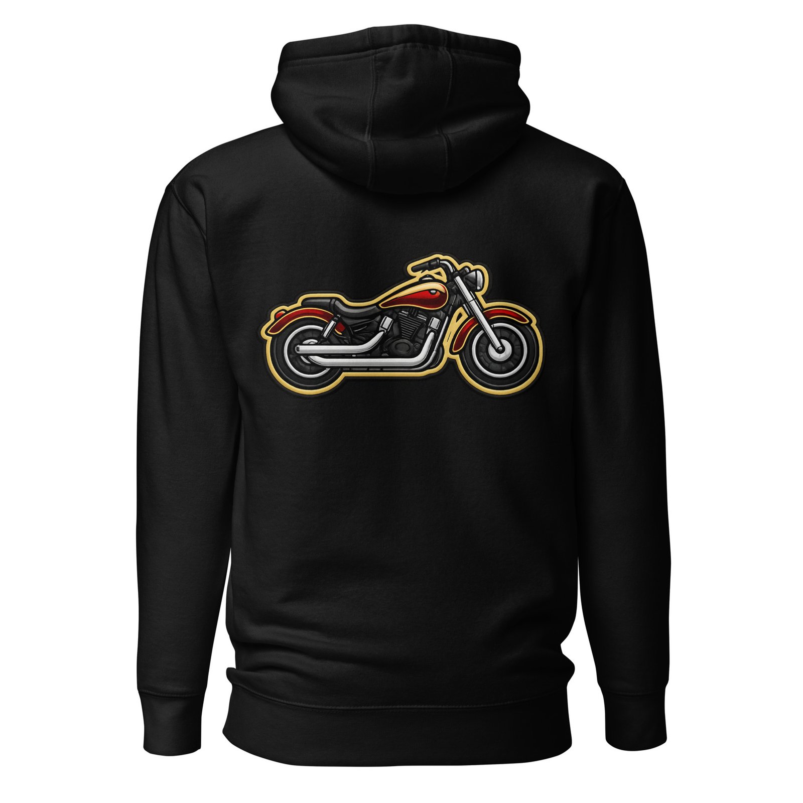 Męska bluza z kapturem Motocykl Cruiser – bluza motocyklowa męska z motocyklem cruiser| Zarn.pl Męska bluza z kapturem Motocykl Cruiser – bluza motocyklowa męska z motocyklem cruiser - obrazek 2
