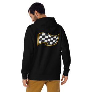 bluza męska z flagą wyścigową