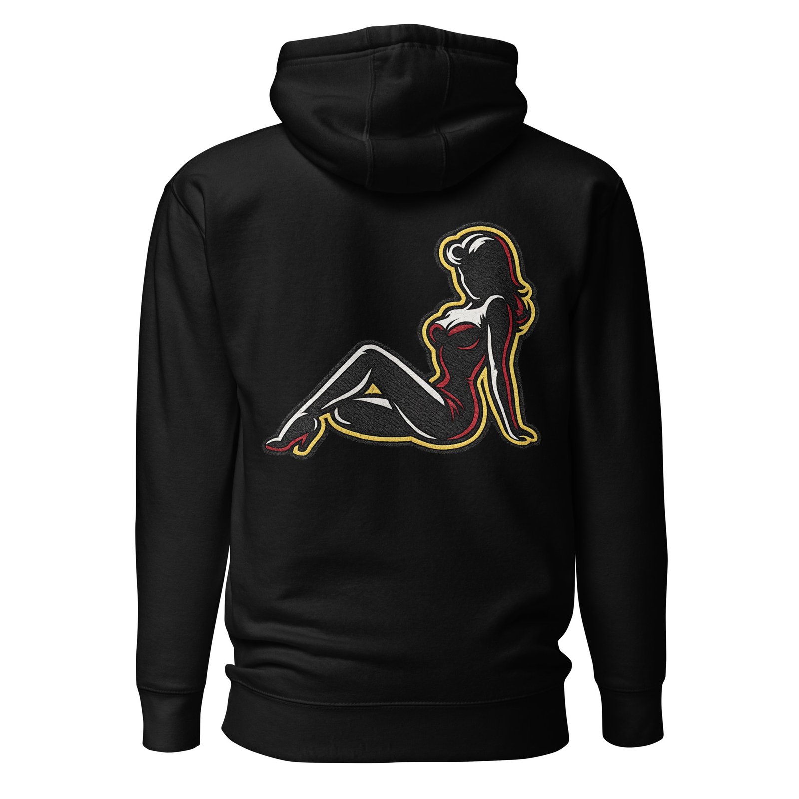 Męska Bluza z Kapturem Pin-Up Girl – Styl Retro i Streetwear| Zarn.pl Męska Bluza z Kapturem Pin-Up Girl – Styl Retro i Streetwear - obrazek 2