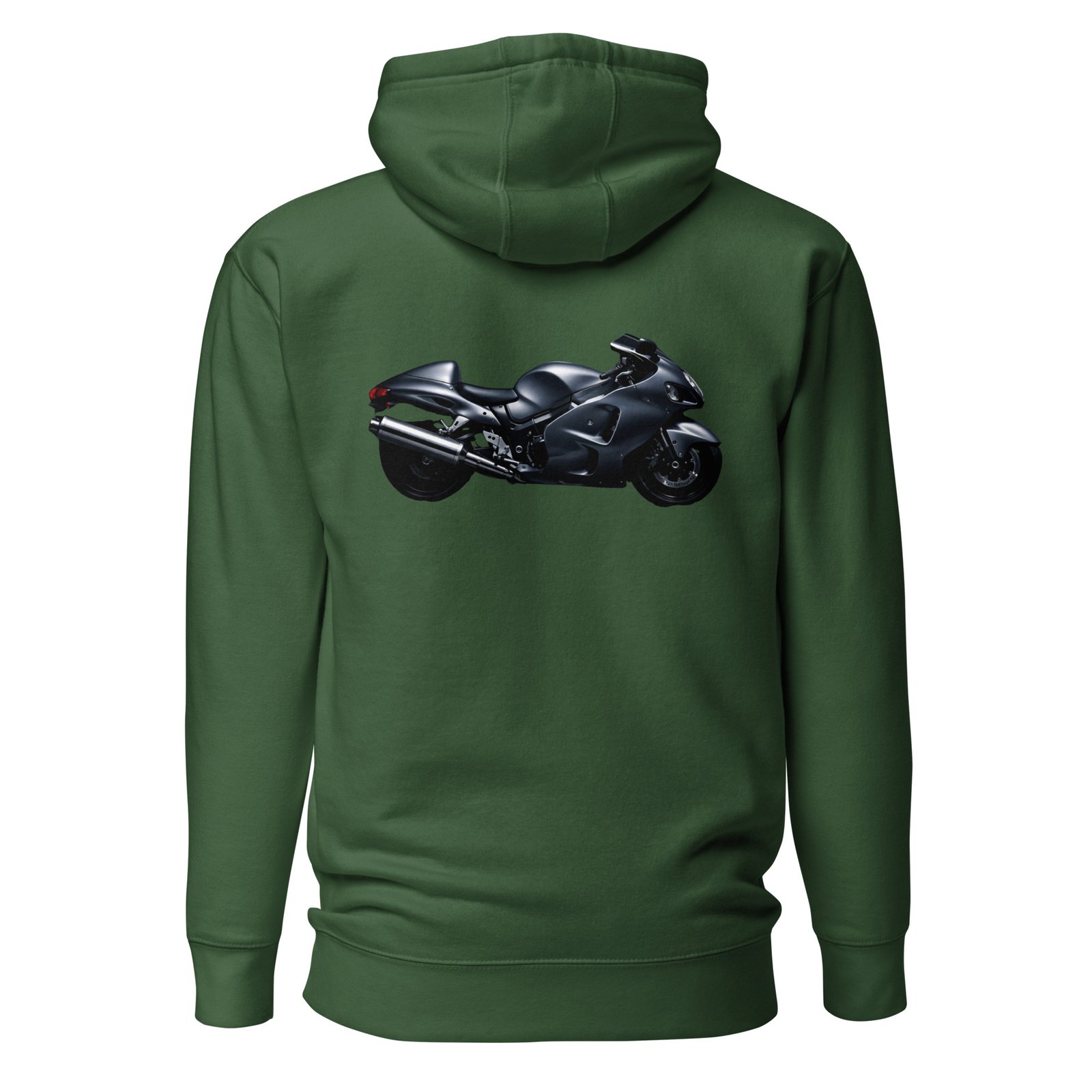 Męska bluza z kapturem „Czarny Motocykl Sportowy” – męska bluza z kapturem z motocyklem sportowym| Zarn.pl Męska bluza z kapturem „Czarny Motocykl Sportowy” – męska bluza z kapturem z motocyklem sportowym - obrazek 4