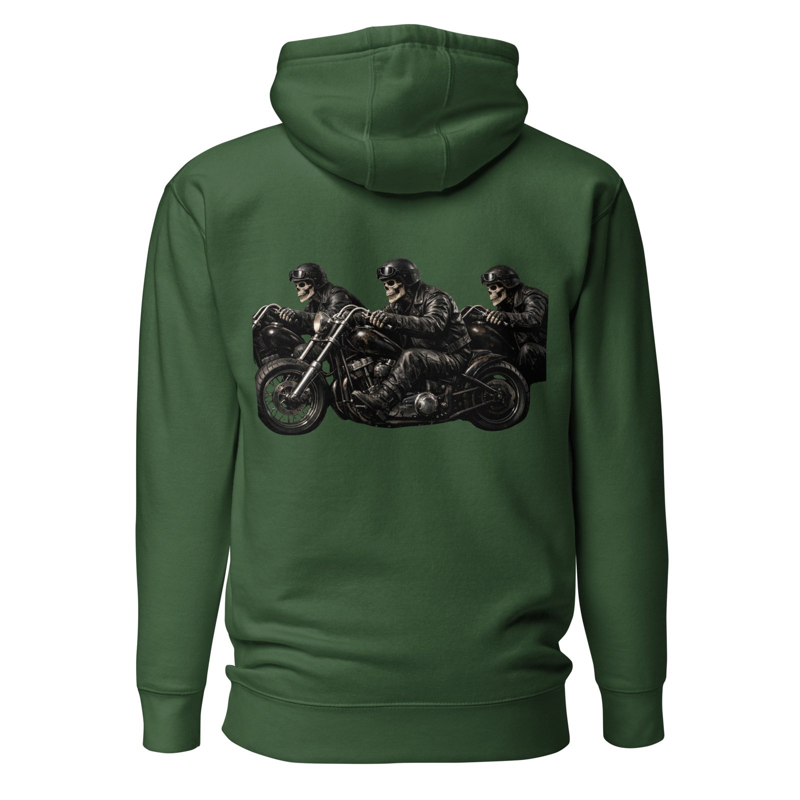 Męska bluza z kapturem „Motocyklowe Czaszki” – męska bluza z kapturem biker czaszki na motocyklu| Zarn.pl Męska bluza z kapturem „Motocyklowe Czaszki” – męska bluza z kapturem biker czaszki na motocyklu - obrazek 4