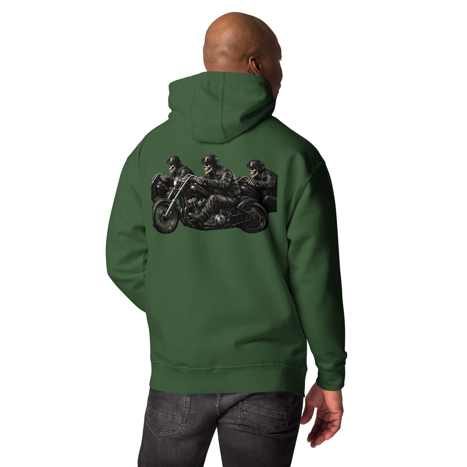 Męska bluza z kapturem „Motocyklowe Czaszki” – męska bluza z kapturem biker czaszki na motocyklu| Zarn.pl Męska bluza z kapturem „Motocyklowe Czaszki” – męska bluza z kapturem biker czaszki na motocyklu - obrazek 16