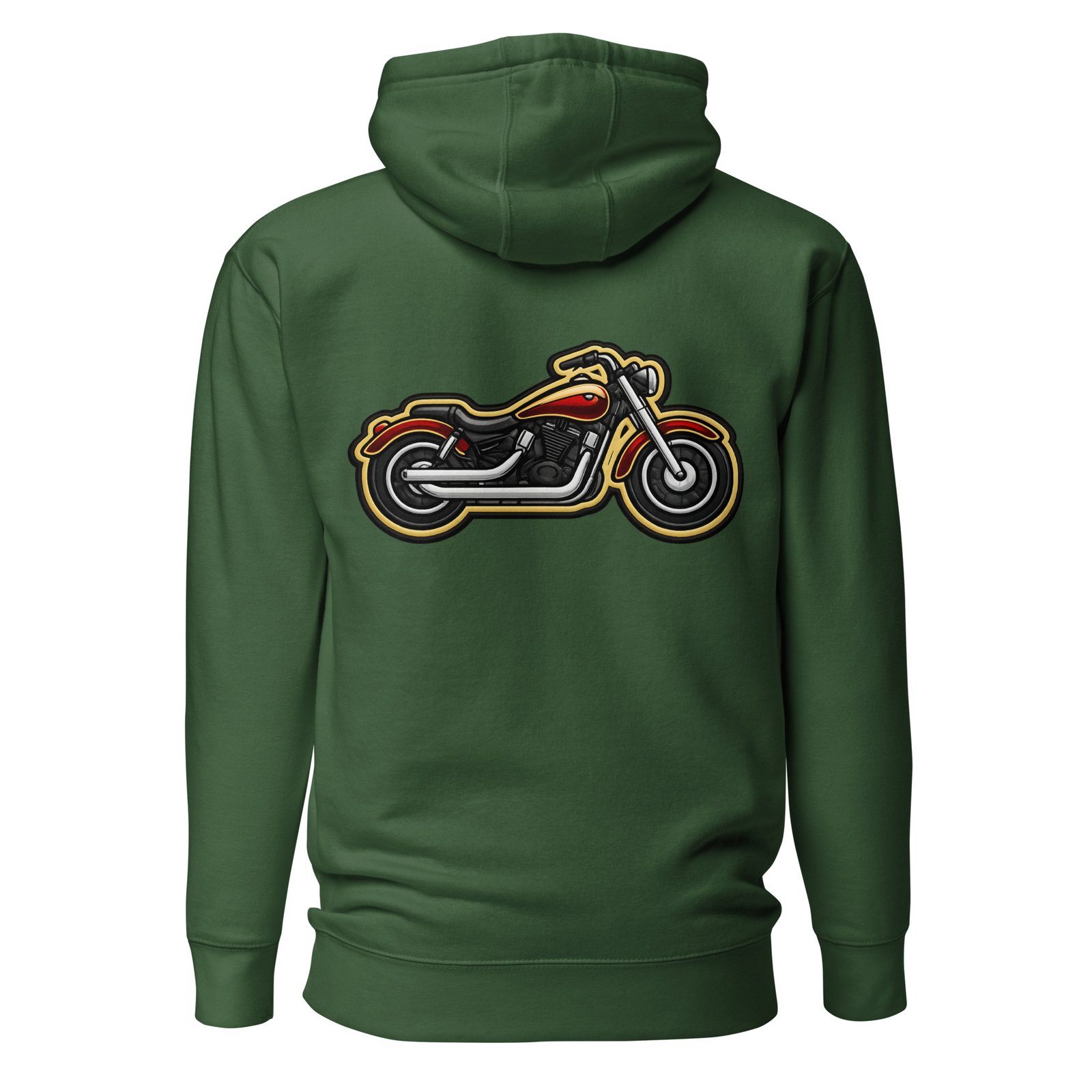 Męska bluza z kapturem Motocykl Cruiser – bluza motocyklowa męska z motocyklem cruiser| Zarn.pl Męska bluza z kapturem Motocykl Cruiser – bluza motocyklowa męska z motocyklem cruiser - obrazek 4