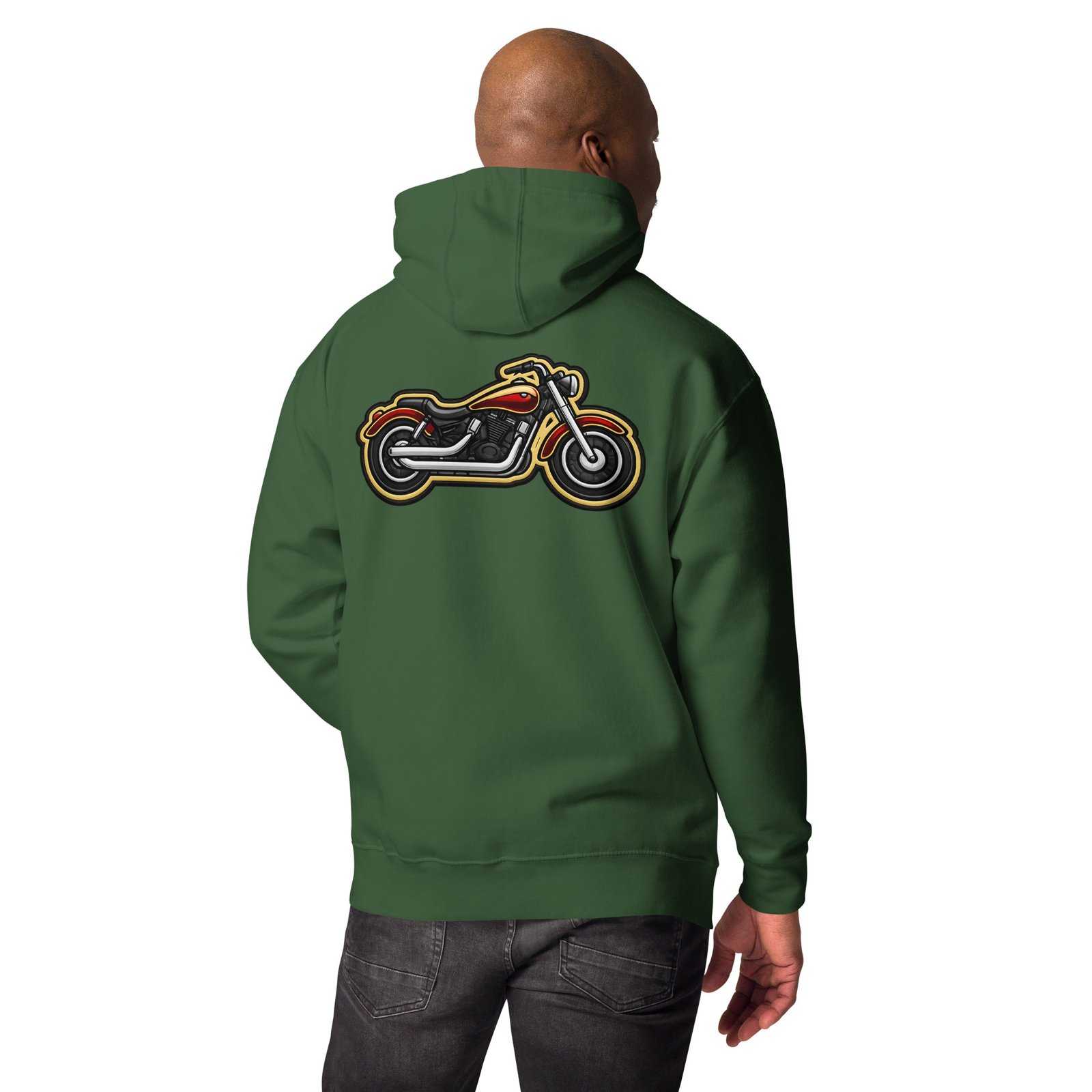 Męska bluza z kapturem Motocykl Cruiser – bluza motocyklowa męska z motocyklem cruiser| Zarn.pl Męska bluza z kapturem Motocykl Cruiser – bluza motocyklowa męska z motocyklem cruiser - obrazek 16