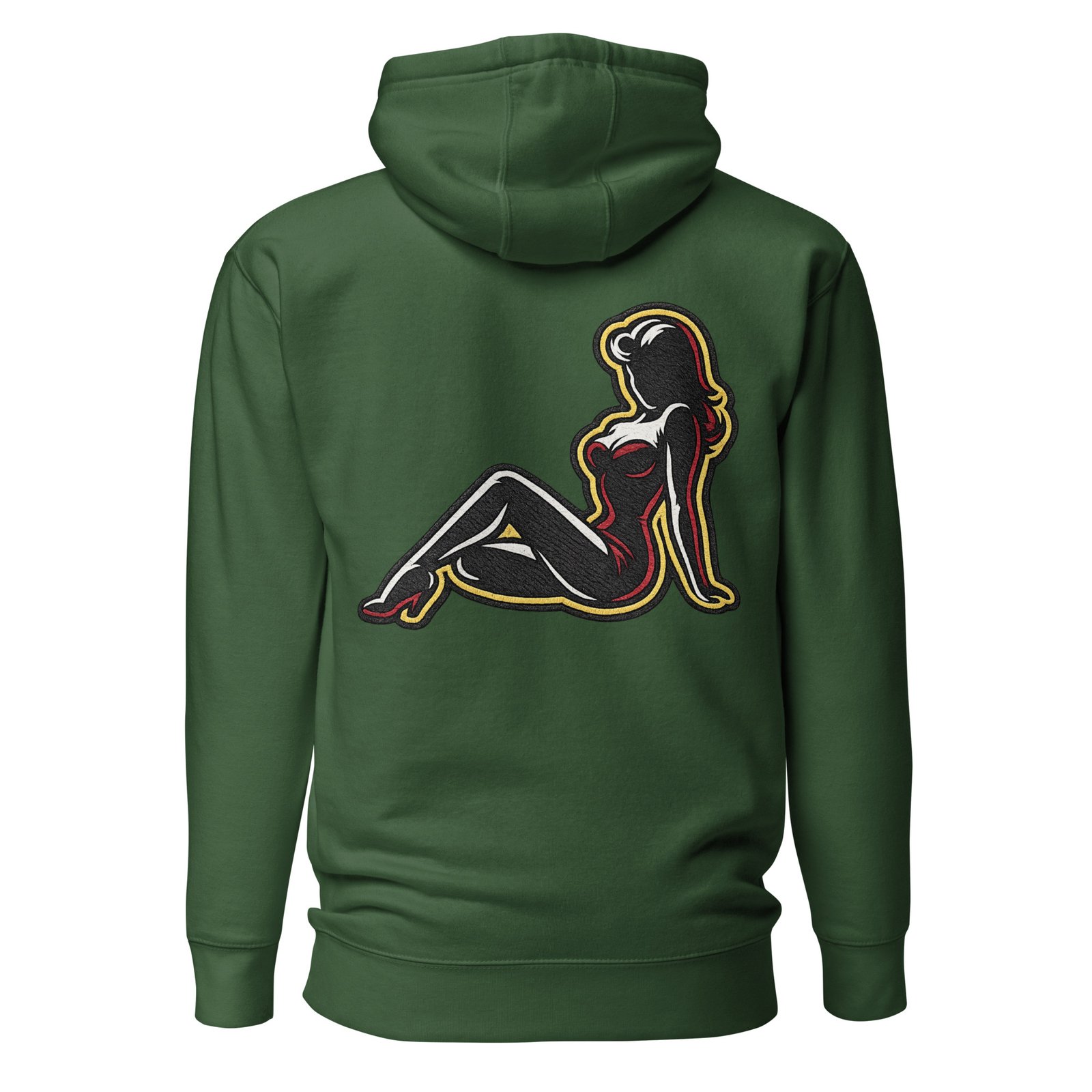 Męska Bluza z Kapturem Pin-Up Girl – Styl Retro i Streetwear| Zarn.pl Męska Bluza z Kapturem Pin-Up Girl – Styl Retro i Streetwear - obrazek 4