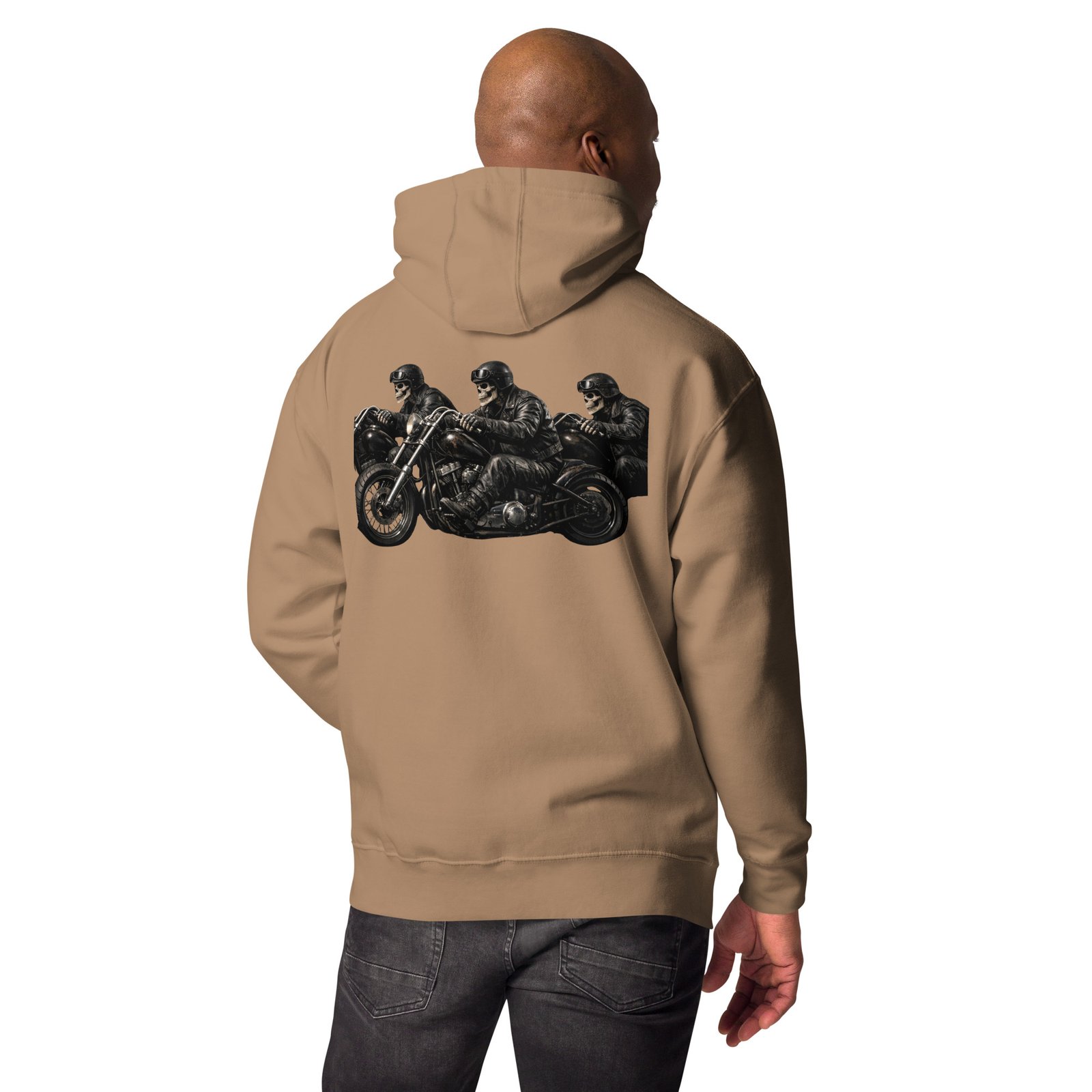 Męska bluza z kapturem „Motocyklowe Czaszki” – męska bluza z kapturem biker czaszki na motocyklu| Zarn.pl Męska bluza z kapturem „Motocyklowe Czaszki” – męska bluza z kapturem biker czaszki na motocyklu - obrazek 18