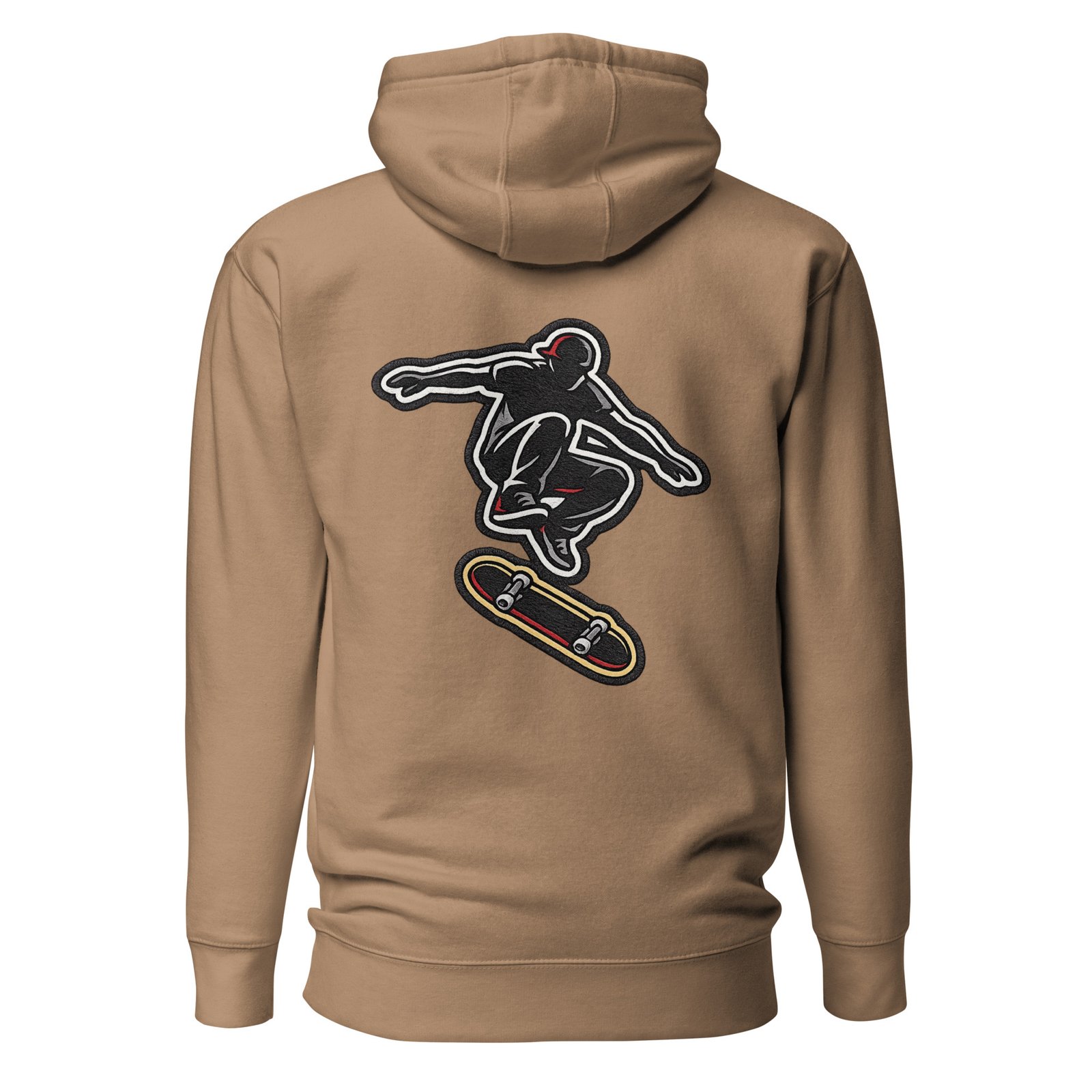 Męska Bluza z Kapturem Kangurka „Skater Air Trick”| Zarn.pl Męska Bluza z Kapturem Kangurka „Skater Air Trick” - obrazek 6