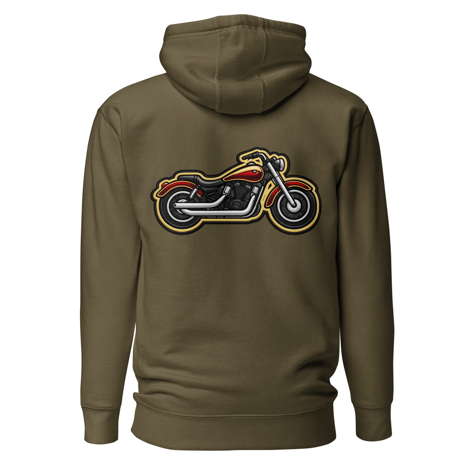 Męska bluza z kapturem Motocykl Cruiser – bluza motocyklowa męska z motocyklem cruiser| Zarn.pl Męska bluza z kapturem Motocykl Cruiser – bluza motocyklowa męska z motocyklem cruiser - obrazek 5