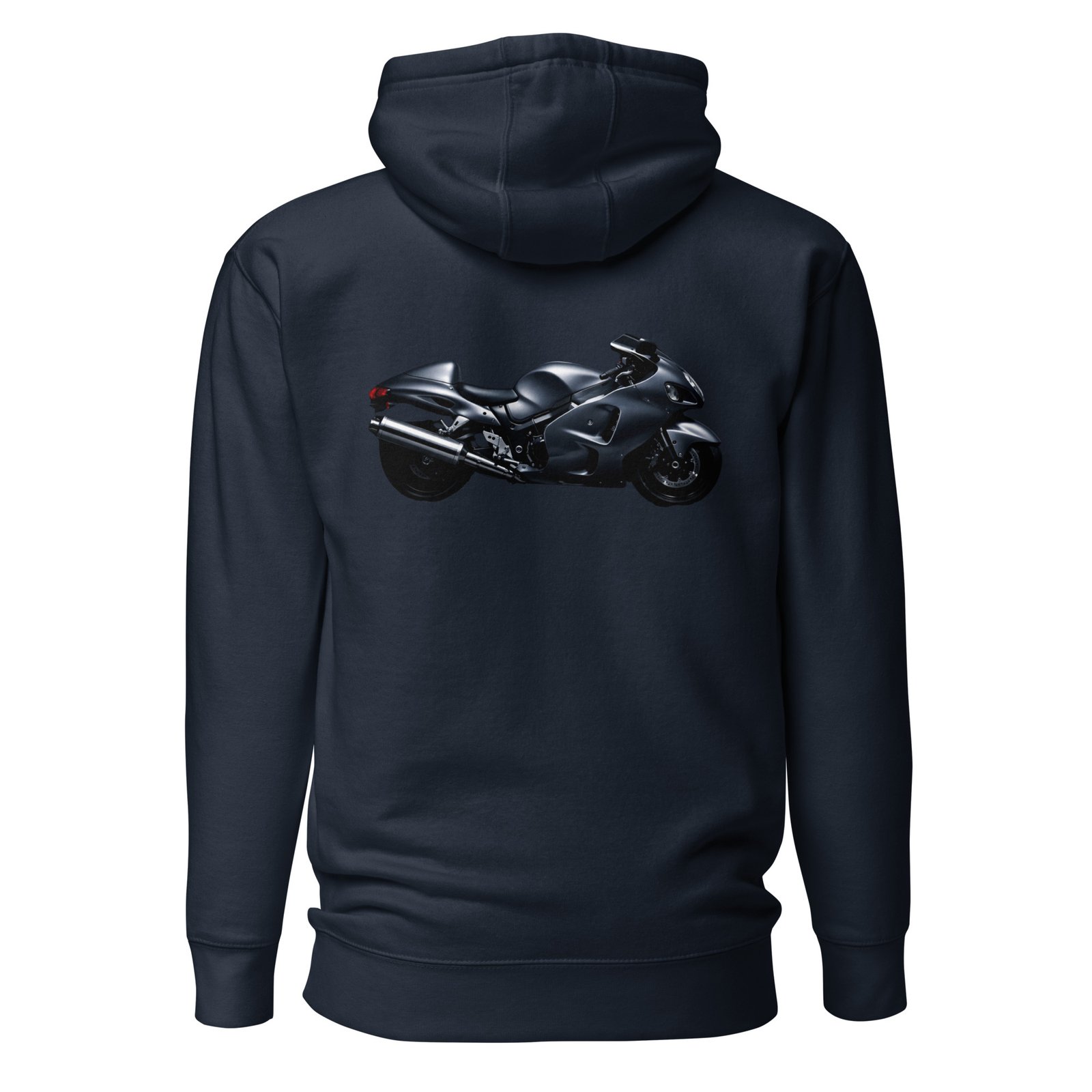 Męska bluza z kapturem „Czarny Motocykl Sportowy” – męska bluza z kapturem z motocyklem sportowym| Zarn.pl Męska bluza z kapturem „Czarny Motocykl Sportowy” – męska bluza z kapturem z motocyklem sportowym - obrazek 3