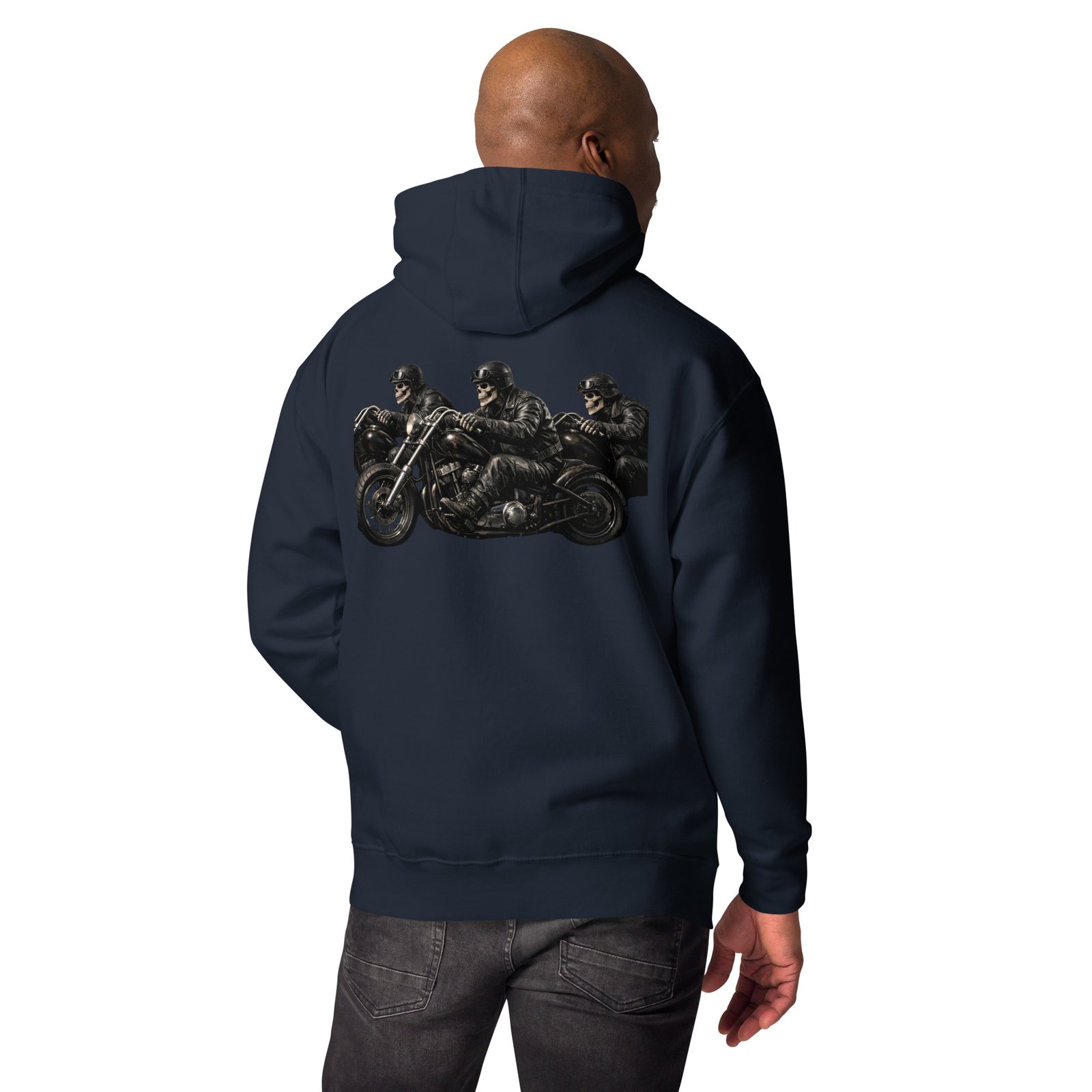 Męska bluza z kapturem „Motocyklowe Czaszki” – męska bluza z kapturem biker czaszki na motocyklu| Zarn.pl Męska bluza z kapturem „Motocyklowe Czaszki” – męska bluza z kapturem biker czaszki na motocyklu - obrazek 15