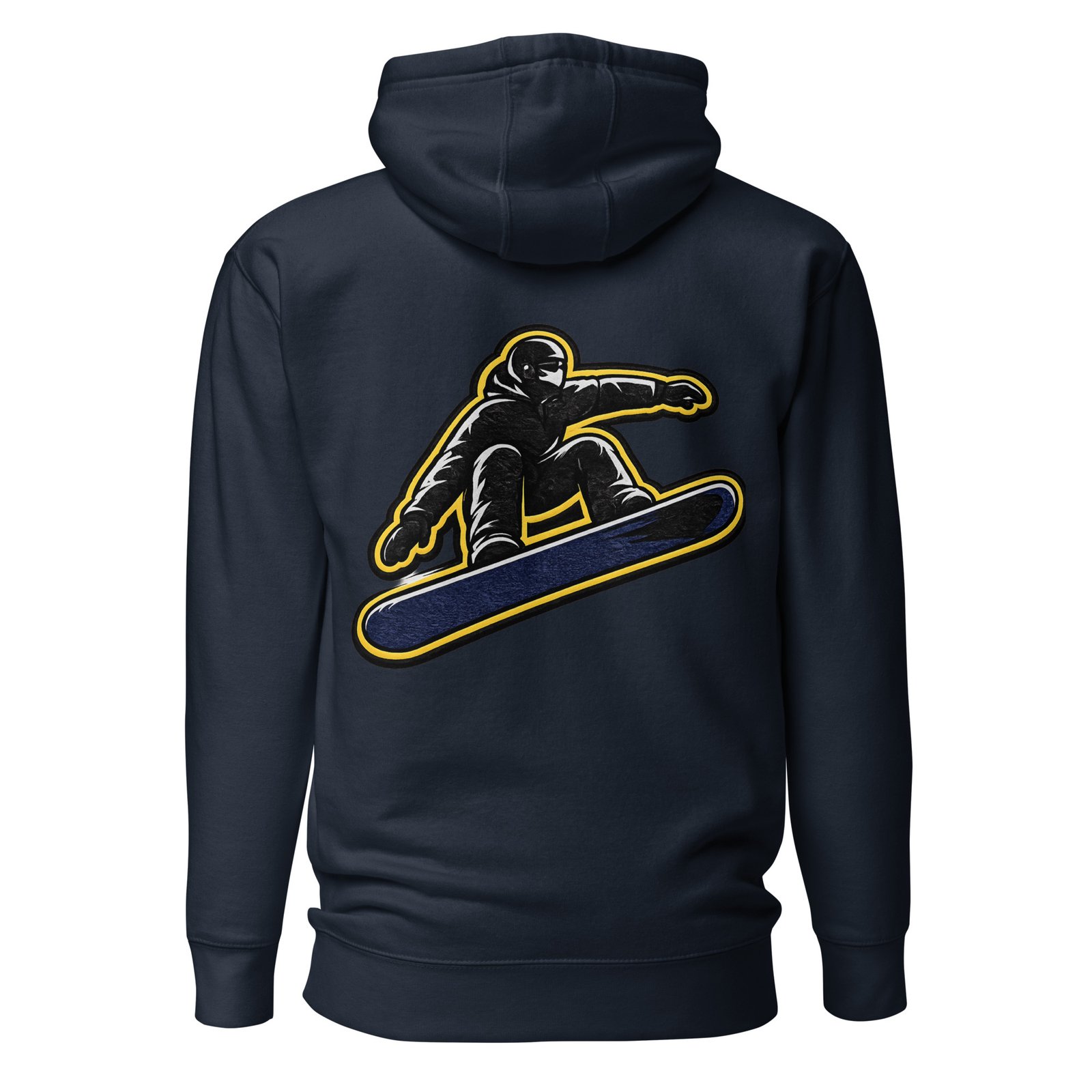 Męska bluza z kapturem Snowboarder w Skoku – bluza męska snowboard streetwear| Zarn.pl Męska bluza z kapturem Snowboarder w Skoku – bluza męska snowboard streetwear - obrazek 3