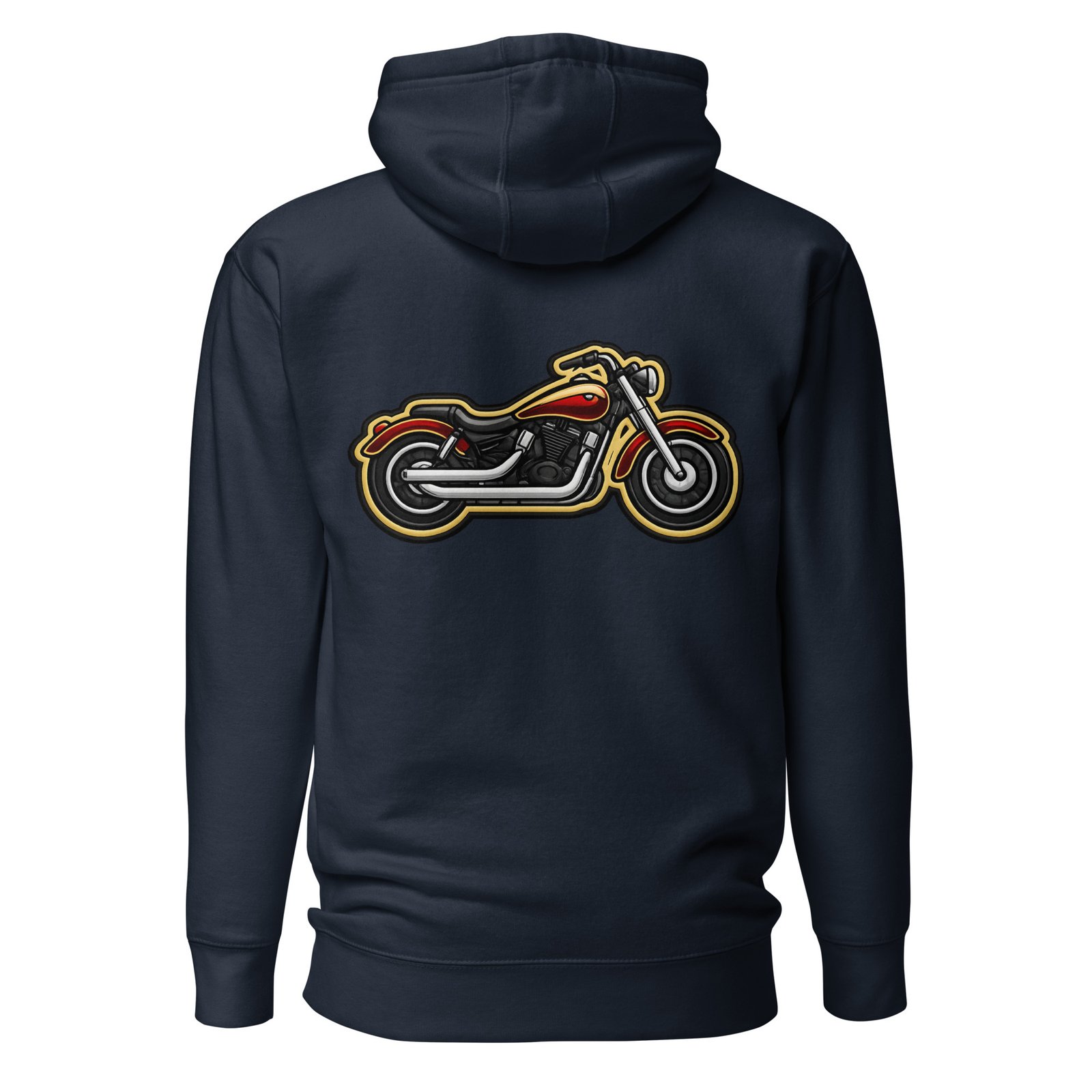 Męska bluza z kapturem Motocykl Cruiser – bluza motocyklowa męska z motocyklem cruiser| Zarn.pl Męska bluza z kapturem Motocykl Cruiser – bluza motocyklowa męska z motocyklem cruiser - obrazek 3