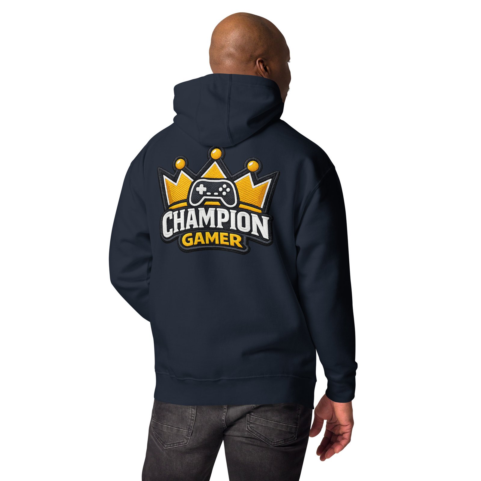 Męska Bluza z Kapturem Champion Gamer – Kangurka dla Gracza| Zarn.pl Męska Bluza z Kapturem Champion Gamer – Kangurka dla Gracza - obrazek 15