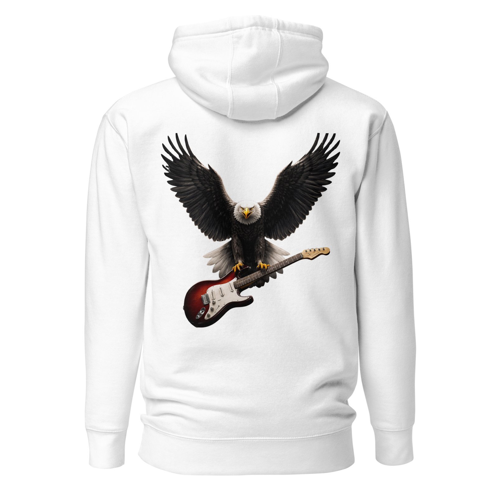 Męska bluza z kapturem „Orzeł z Gitarą” – bluza męska z orłem i gitarą elektryczną| Zarn.pl Męska bluza z kapturem „Orzeł z Gitarą” – bluza męska z orłem i gitarą elektryczną - obrazek 7