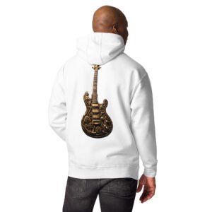 bluza męska ze steampunkową gitarą