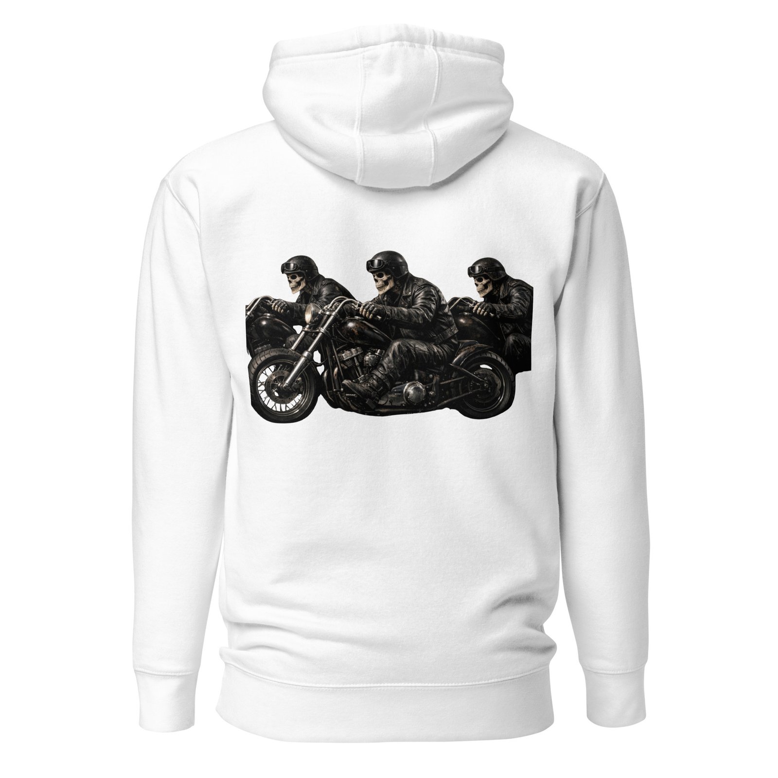 Męska bluza z kapturem „Motocyklowe Czaszki” – męska bluza z kapturem biker czaszki na motocyklu| Zarn.pl Męska bluza z kapturem „Motocyklowe Czaszki” – męska bluza z kapturem biker czaszki na motocyklu - obrazek 7