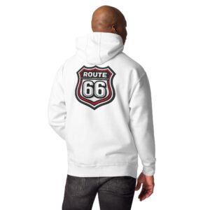 bluza męska z nadrukiem znaku Route 66