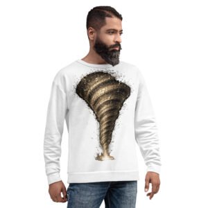 bluza męska z muzycznym tornadem