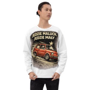 bluza męska z grafiką Fiata 126p