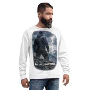męska bluza z grafiką Nie zatrzymasz mnie