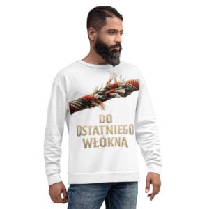 bluza męska motywacyjna z liną