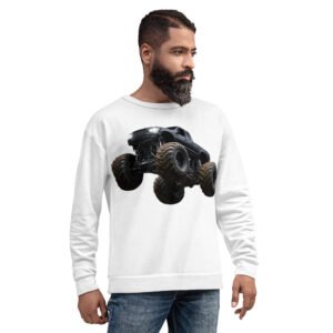 Start| Zarn.pl bluza męska z grafiką monster trucka 4x4