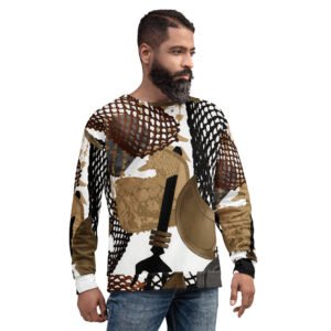 męska bluza z grafiką inspirowaną motywem rybackim