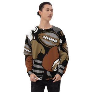 męska bluza z grafiką futbolu amerykańskiego