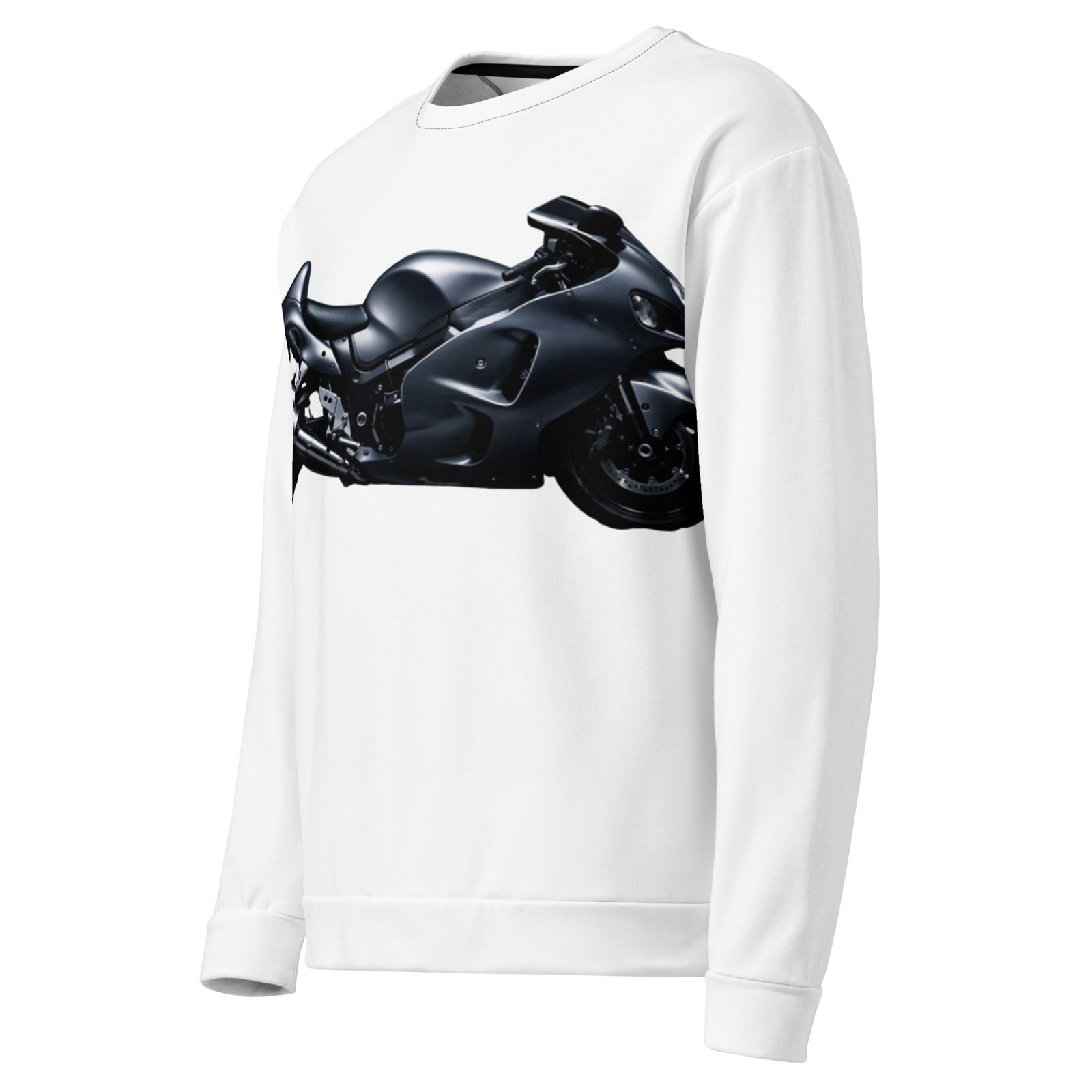 Męska bluza z grafiką czarnego motocykla sportowego – motocyklowy styl Auto-Moto| Zarn.pl Męska bluza z grafiką czarnego motocykla sportowego – motocyklowy styl Auto-Moto - obrazek 4