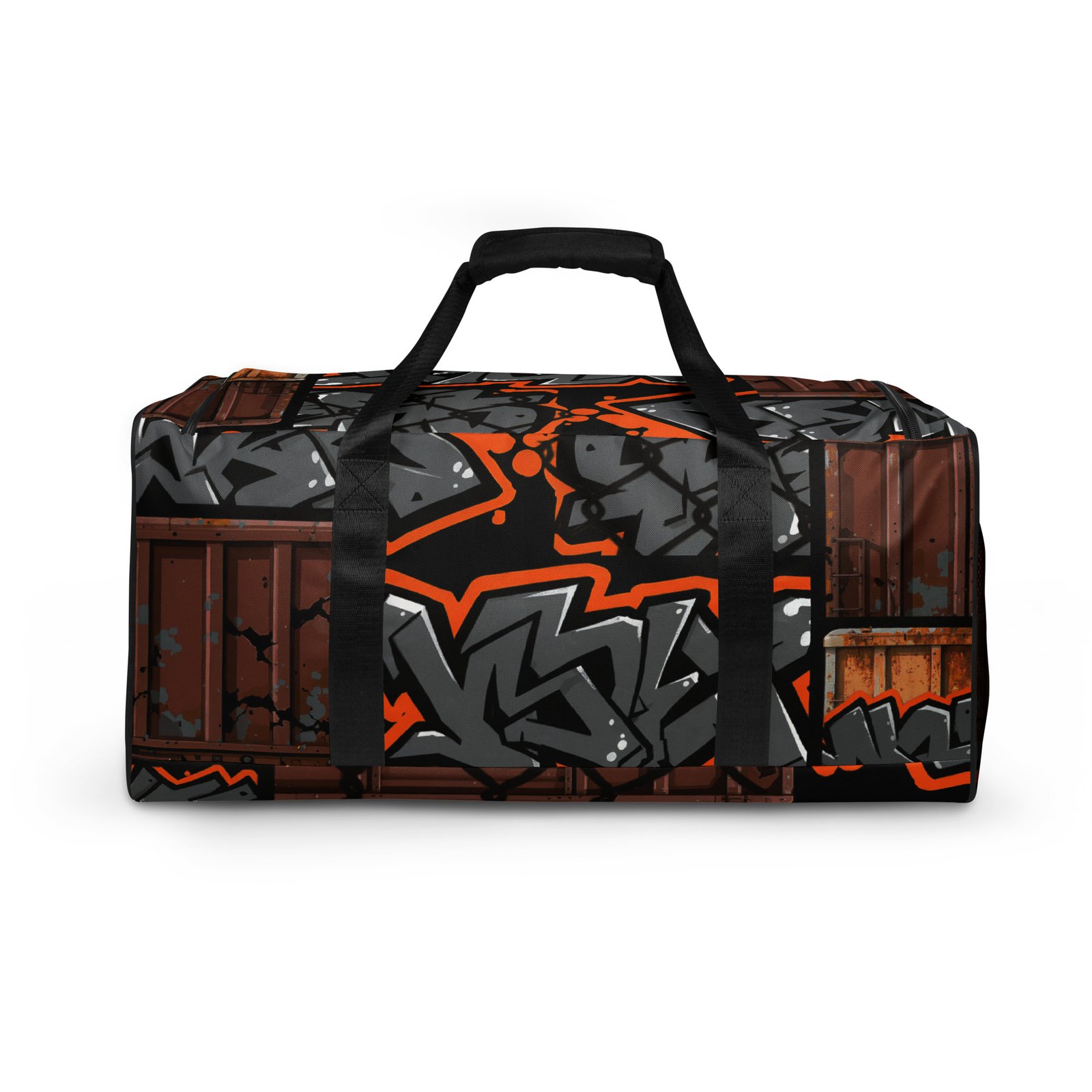 Torba podróżna z grafiką miejskiego graffiti| Zarn.pl Torba podróżna z grafiką miejskiego graffiti - obrazek 2