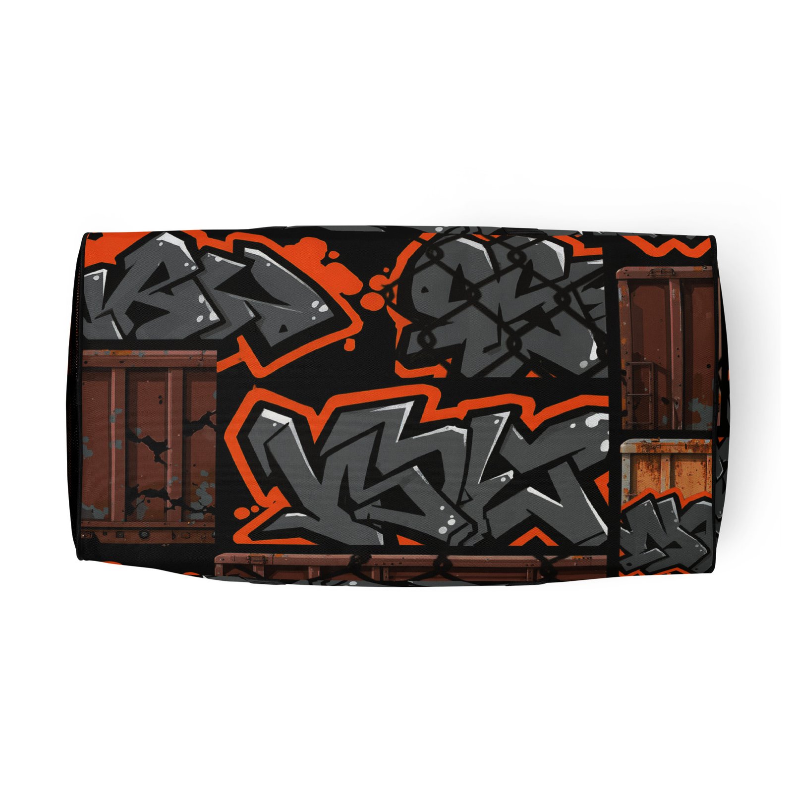Torba podróżna z grafiką miejskiego graffiti| Zarn.pl Torba podróżna z grafiką miejskiego graffiti - obrazek 7