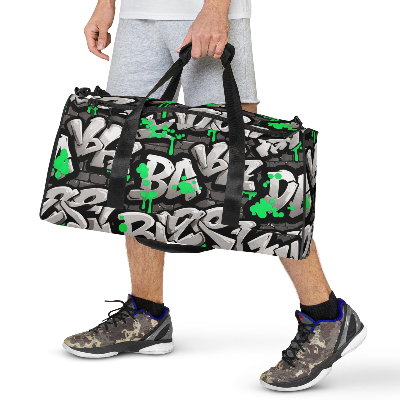 Torba podróżna z grafiką graffiti| Zarn.pl Torba podróżna z grafiką graffiti - obrazek 10