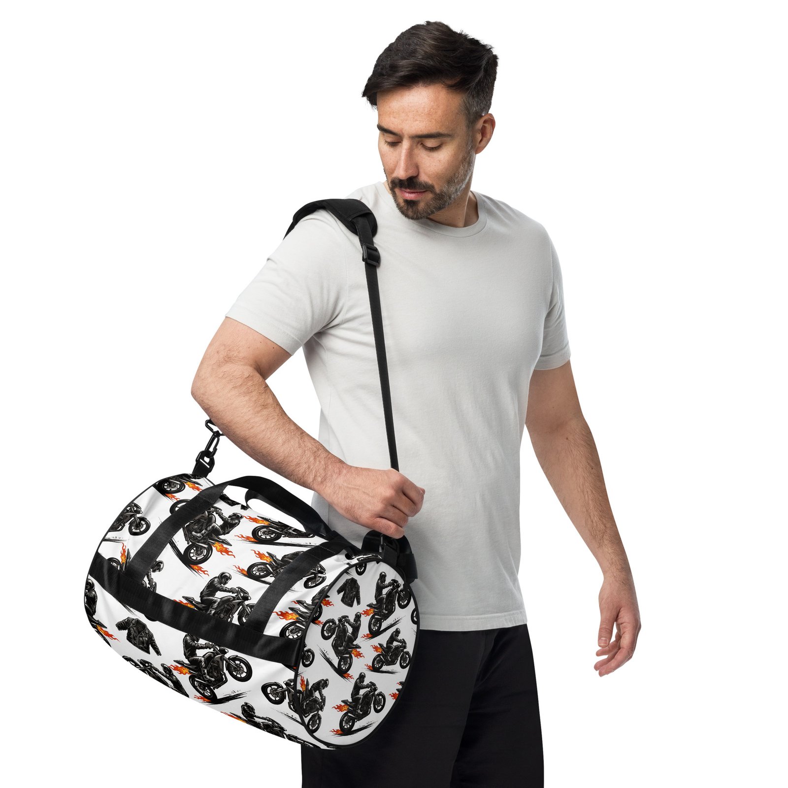 Torba sportowa z motocyklem| Zarn.pl Torba sportowa z motocyklem - obrazek 7