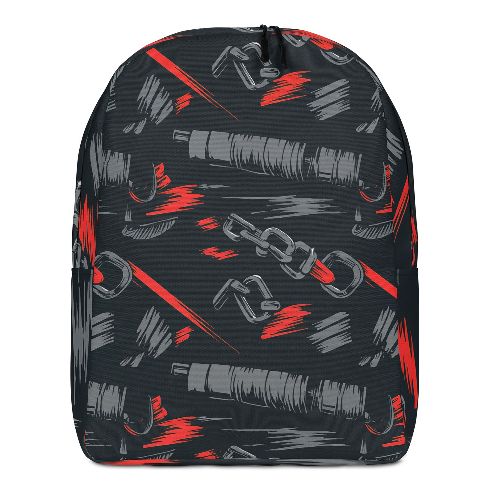 Plecak outdoor z motywem sprzętu wspinaczkowego| Zarn.pl plecak outdoor z motywem sprzętu wspinaczkowego