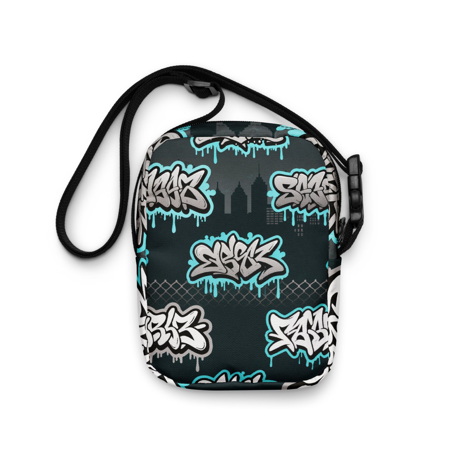 Torba na ramię z grafiką graffiti w stylu street art| Zarn.pl Torba na ramię z grafiką graffiti w stylu street art - obrazek 6