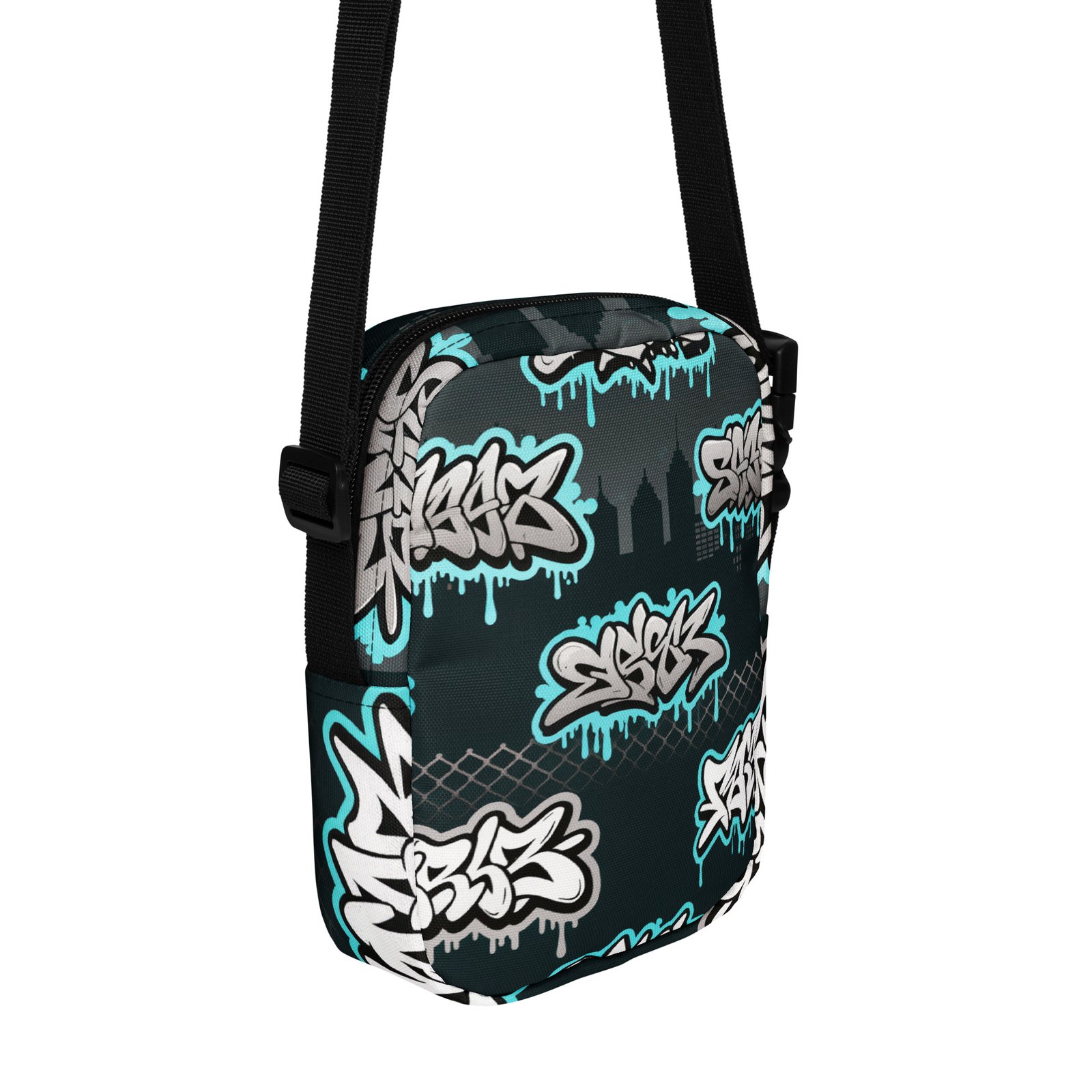 Torba na ramię z grafiką graffiti w stylu street art| Zarn.pl Torba na ramię z grafiką graffiti w stylu street art - obrazek 2