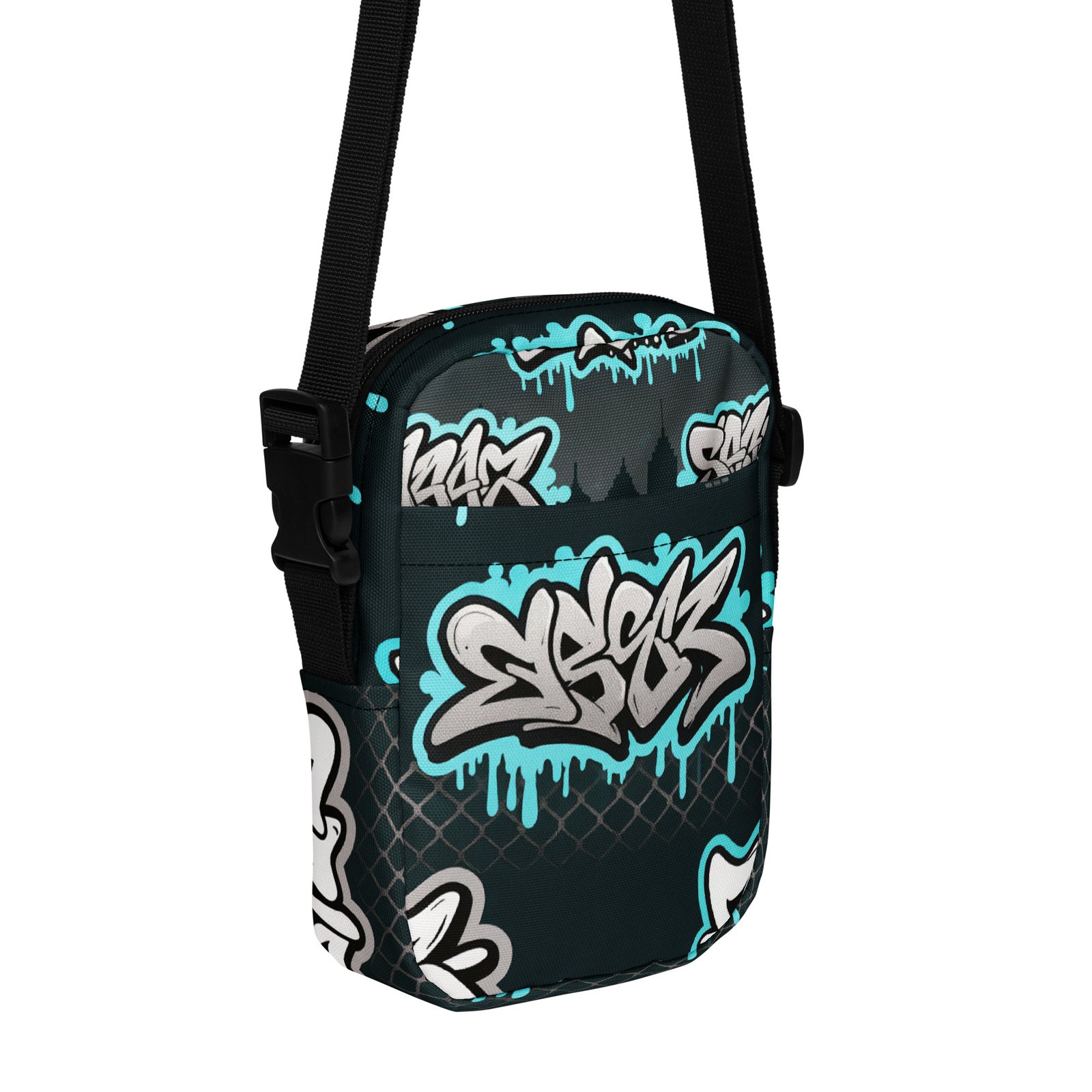 Torba na ramię z grafiką graffiti w stylu street art| Zarn.pl torba na ramię z grafiką graffiti w stylu street art